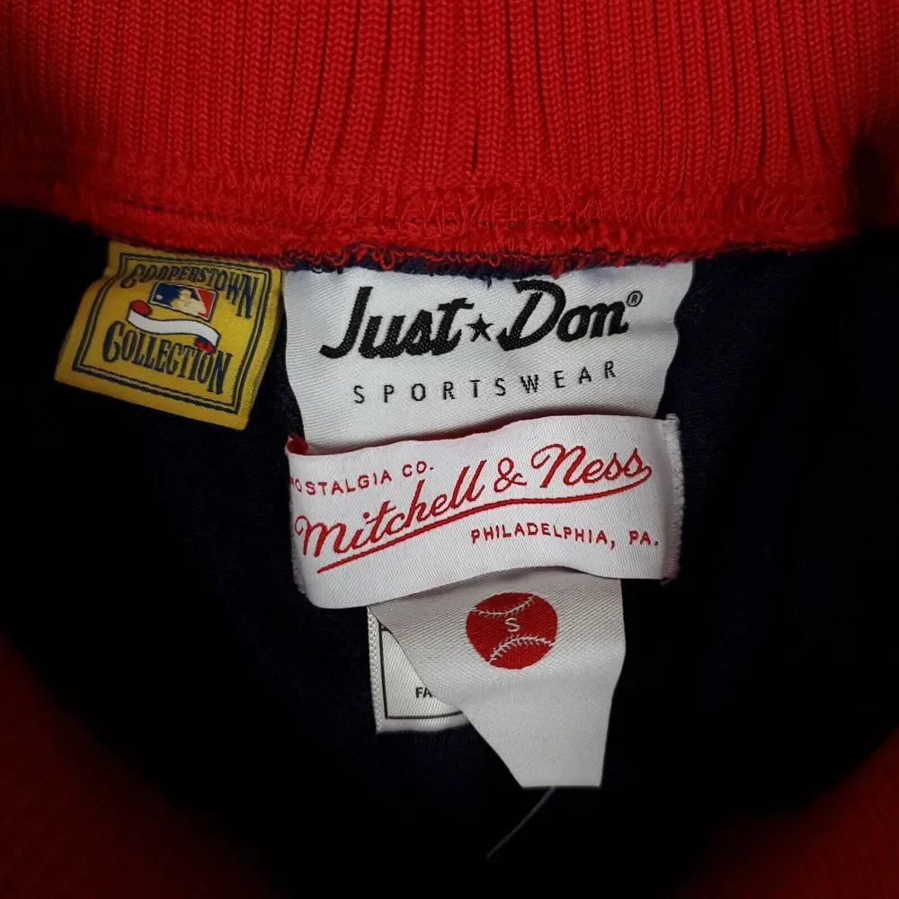 Just Don‎ Anaheim Angels Mitchell & Ness MLB S Small Jersey Shorts Navy Red New